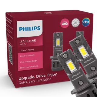 ŻARÓWKI LED PHILIPS H3 ULTINON ACCESS 6000K