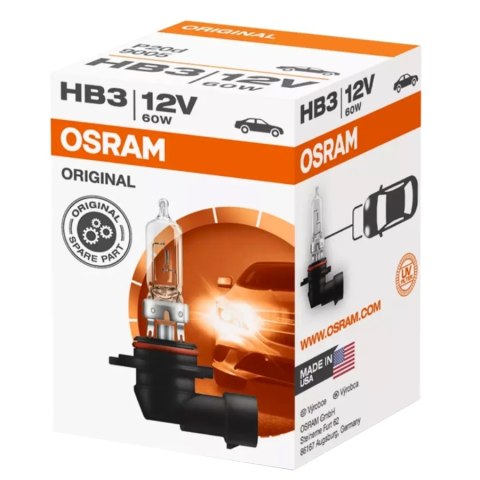 ŻARÓWKI OSRAM HB3 ORIGINAL + ŻARÓWKI OSRAM W5W ORIGINAL ŻARÓWKI OSRAM HB3 ORIGINAL + ŻARÓWKI OSRAM W5W ORIGINAL