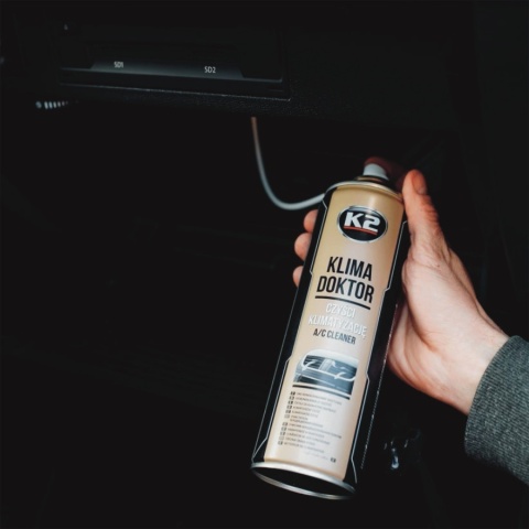 ZESTAW DO ODGRZYBIANIA I CZYSZCZENIA KLIMATYZACJI K2 (KLIMA DOKTOR + KLIMA FRESH LEMON)