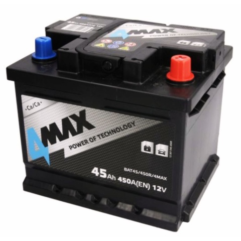 AKUMULATOR 4MAX 12V 45Ah/450A