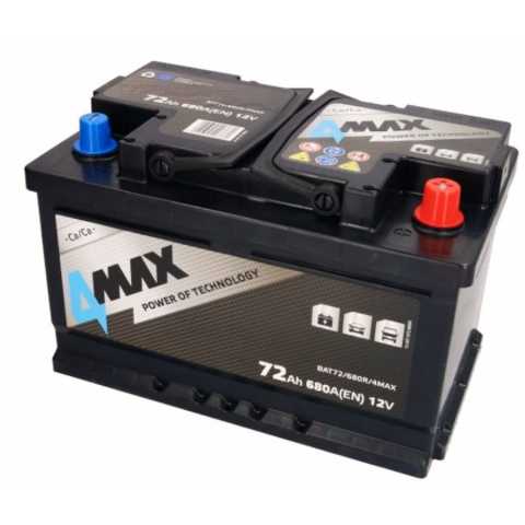 AKUMULATOR 4MAX 12V 72Ah/680A