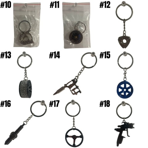 BRELOCZKI SAMOCHODOWE DO KLUCZY