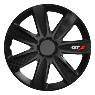 KOŁPAK SAMOCHODOWY VERSACO GTX CARBON CZARNY 16 CALI