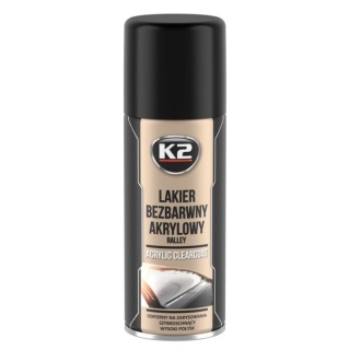 LAKIER AKRYLOWY BEZBARWNY K2 400ML