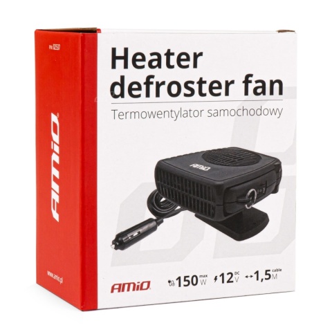 NAGRZEWNICA SAMOCHODOWA TERMOWENTYLATOR, GRZEJNIK SAMOCHODOWY 12V 150W