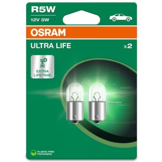 ŻARÓWKI OSRAM R5W ULTRA LIFE