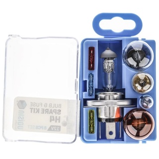 ZASOBNIK ŻARÓWEK I BEZPIECZNIKÓW H4 12V 8 ELEMENTÓW