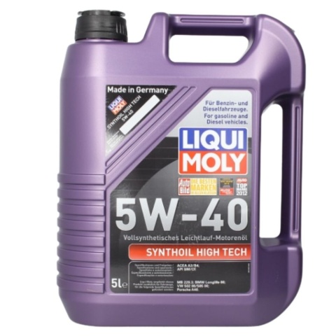 OLEJ SILNIKOWY 5W40 LIQUI MOLY 5L
