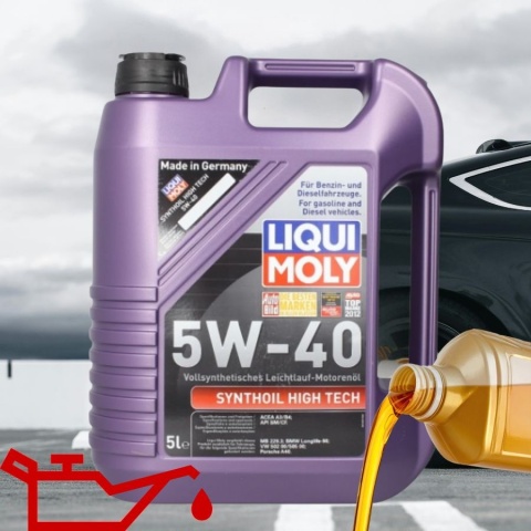 OLEJ SILNIKOWY 5W40 LIQUI MOLY 5L