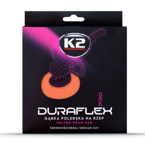 PAD POLERSKI GĄBKA ŚREDNIOŚCIERNY K2 DURAFLEX