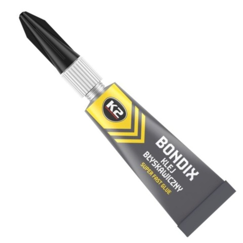 KLEJ SZYBKOSCHNĄCY K2 BONDIX (DO DREWNA, GUMY, PLASTIKU, CERAMIKI I SKÓRY)