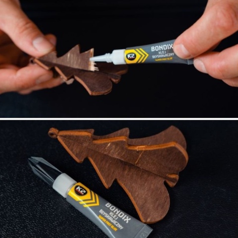 KLEJ SZYBKOSCHNĄCY K2 BONDIX (DO DREWNA, GUMY, PLASTIKU, CERAMIKI I SKÓRY)