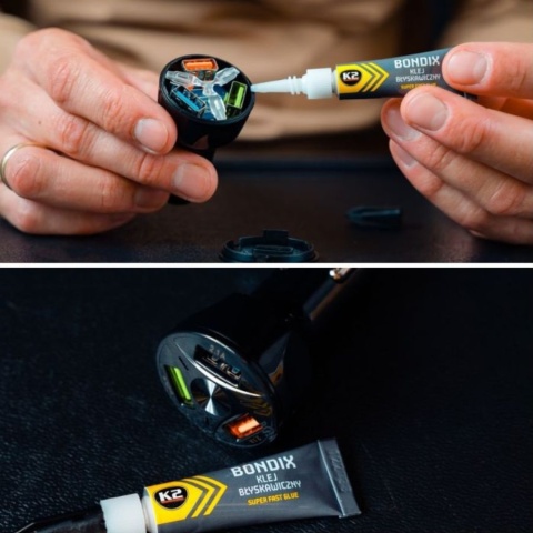 KLEJ SZYBKOSCHNĄCY K2 BONDIX (DO DREWNA, GUMY, PLASTIKU, CERAMIKI I SKÓRY)