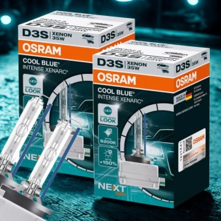 ŻARNIK OSRAM D3S 6200K COOL BLUE INTENSE XENARC NEXT GEN