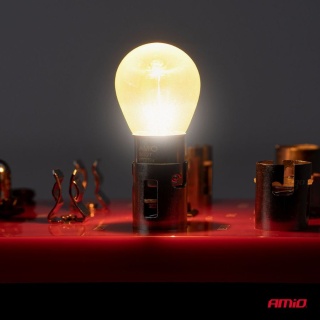 ŻARÓWKI PY21W POMARAŃCZOWE CHROMOWANE 12V